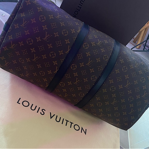 🔥 Louis Vuitton KEEPALL BANDOULIÈRE 55 - Picture 12 of 16